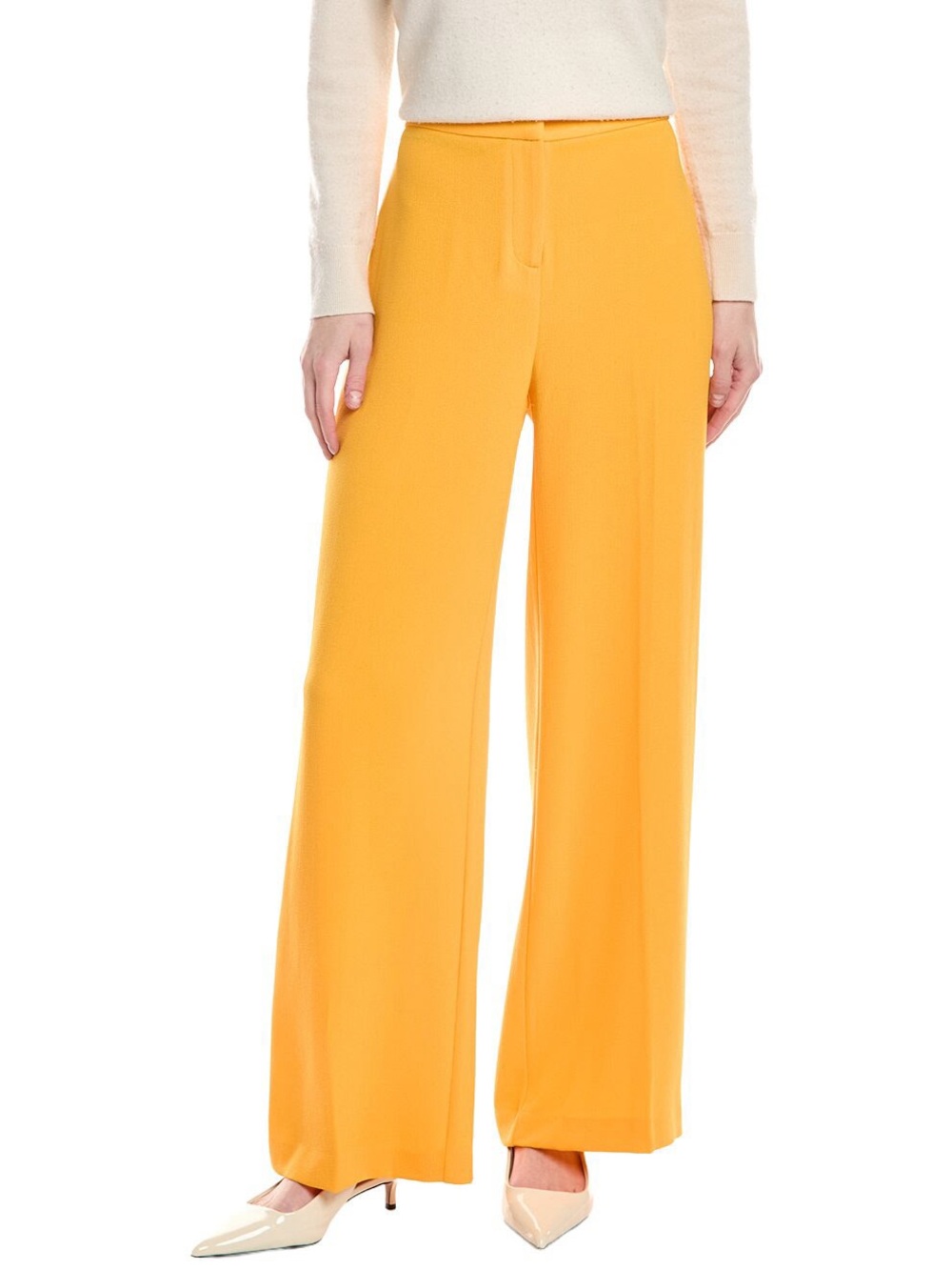 Nanette Lepore Women's Pants & Jumpsuits/Nanette Lepore Wide Leg Crepe Panto mom